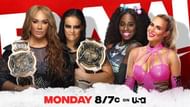 The Women's Tag Team Titles are on the line.